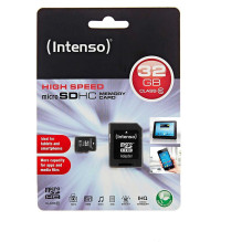 „Intenso Micro SDHC“ 32 GB, 10 klasė „Intenso Micro SDHC“ 32 GB, 10 klasė