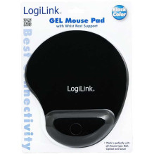 Logilink Mousepad with Gel Black Logilink Mousepad with Gel Black