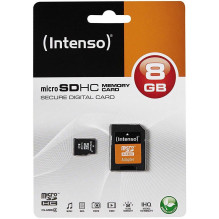 „Intenso Micro SDHC 8GB“ 4 klasė „Intenso Micro SDHC 8GB“ 4 klasė
