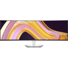 „Dell UltraSharp U4924DW“ 49 colių IPS 32:9 lenktas sidabrinis / juodas monitorius „Dell UltraSharp U4924DW“ 49 colių IPS 32:9 lenktas sidabrinis / juodas monitorius