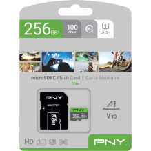 PNY Micro SDXC 256GB Class 10 P-SDU256V11100EL-GE PNY Micro SDXC 256GB Class 10 P-SDU256V11100EL-GE