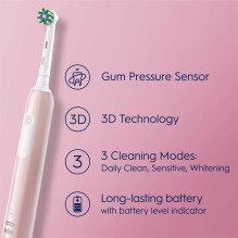 Oral-B D305.513.3 Pro Series 1 Cross Action Pink Oral-B D305.513.3 Pro Series 1 Cross Action Pink