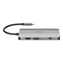 D-Link 8 viename USB-C šakotuvas su HDMI / Ethernet / kortelių skaitytuvu / maitinimo šaltiniu