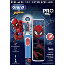 Oral-B D103.413.2KX Vitality PRO Kids 3+ Žmogus-voras + kelioninis dėklas Oral-B D103.413.2KX Vitality PRO Kids 3+ Žmogus-voras + kelioninis dėklas