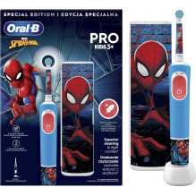 Oral-B D103.413.2KX Vitality PRO Kids 3+ Spiderman + Travel Case Oral-B D103.413.2KX Vitality PRO Kids 3+ Spiderman + Travel Case