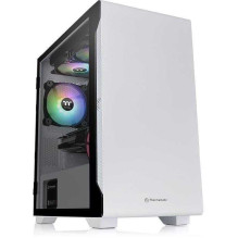 Thermaltake S100 Tempered Glass Sniego leidimas, baltas Thermaltake S100 Tempered Glass Sniego leidimas, baltas