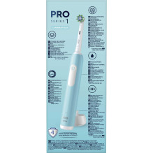 „Oral-B D305.513.3 Pro Series 1 Cross Action“ Karibų mėlyna