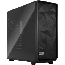 „Fractal Design Meshify 2 XL“ šviesiai grūdintas stiklas, juodas „Fractal Design Meshify 2 XL“ šviesiai grūdintas stiklas, juodas