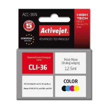 ActiveJet ACC-36N Analoginis Canon CLI-36 Daugiaspalvis