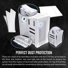 Thermaltake CTE C750 TG Snow White Thermaltake CTE C750 TG Snow White