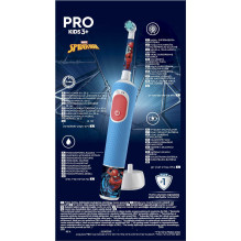 Oral-B D103.413.2K Vitality PRO Kids 3+ Spiderman