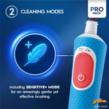 Oral-B D103.413.2K Vitality PRO Kids 3+ Žmogus-voras
