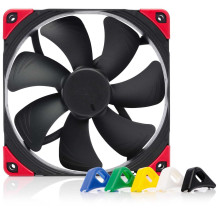 Noctua NF-A14 PWM chromax.black.swap 140 mm korpuso ventiliatorius Noctua NF-A14 PWM chromax.black.swap 140 mm korpuso ventiliatorius