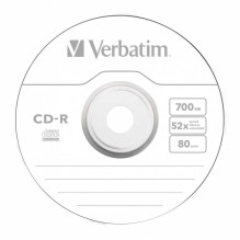Verbatim CR-R papildoma apsauga 700MB 25-pack
