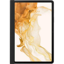„Samsung EF-ZX800PBE Note View“ dėklas „Galaxy Tab S7+ / S7 FE / S8+“, juodas