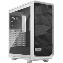 „Fractal Design Meshify 2 Compact Clear TG“ baltas korpusas „Fractal Design Meshify 2 Compact Clear TG“ baltas korpusas