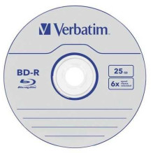 Verbatim BD-R 25GB 6x Data Life Cake Box 25 Verbatim BD-R 25GB 6x Data Life Cake Box 25