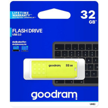 „Goodram“ 32 GB USB 2.0 UME2 geltonas UME2-0320Y0R11