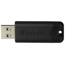 Verbatim PinStripe / 16GB USB 3.0 juodas Verbatim PinStripe / 16GB USB 3.0 juodas
