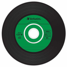 Verbatim CD-R AZO Vinyl 700MB Slim Case 10-pack Verbatim CD-R AZO Vinyl 700MB Slim Case 10-pack
