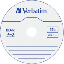 Verbatim BD-R 25GB 6x Cake Box 10