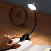 „Baseus“ mini LED skaitymo lempa su segtuku, pilka (DGRAD-0G)