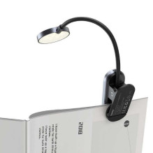„Baseus“ mini LED skaitymo lempa su segtuku, pilka (DGRAD-0G)