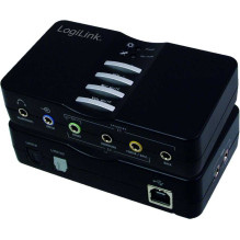 „Logilink“ 7.1 kanalo USB garso dėžutė „Logilink“ 7.1 kanalo USB garso dėžutė