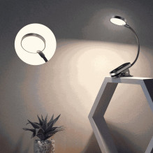 Baseus "Mini LED reading lamp with clip Gray(DGRAD-0G)" Baseus "Mini LED reading lamp with clip Gray(DGRAD-0G)"