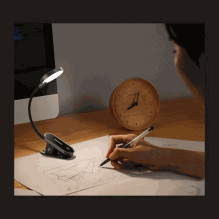 Baseus "Mini LED reading lamp with clip Gray(DGRAD-0G)" Baseus "Mini LED reading lamp with clip Gray(DGRAD-0G)"