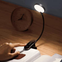 „Baseus“ mini LED skaitymo lempa su segtuku, pilka (DGRAD-0G)