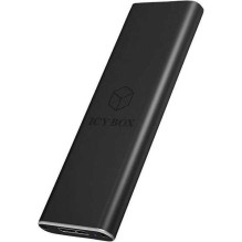 „Icy Box“ išorinis kietojo disko korpusas M.2 SATA USB 3.0, juodas, IB-183M2