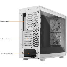 Fractal Design Meshify 2 Lite White TG Clear tint Fractal Design Meshify 2 Lite White TG Clear tint