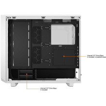 Fractal Design Meshify 2 Lite White TG Clear tint Fractal Design Meshify 2 Lite White TG Clear tint