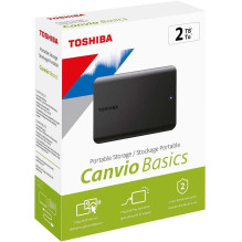 „Toshiba Canvio Basics“ 2TB 2,5 colio juodas HDTB520EK3AA