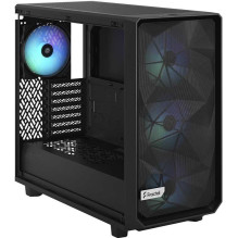 Fractal Design „Meshify 2 Lite“ RGB juodas TG šviesus atspalvis Fractal Design „Meshify 2 Lite“ RGB juodas TG šviesus atspalvis