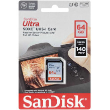 Sandisk Ultra SDXC 64GB Class 10 SDSDUNB-064G-GN6IN