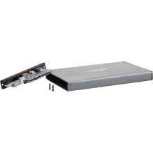 Natec External HDD Enclosure Rhino Go 2,5" Gray NKZ-1281