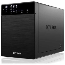 Icy Box Išorinis HDD Korpusas 4x3,5 " USB 3.0 Juodas IB-3640SU3 Icy Box Išorinis HDD Korpusas 4x3,5 " USB 3.0 Juodas IB-3640SU3