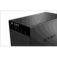Icy Box Išorinis HDD Korpusas 4x3,5 " USB 3.0 Juodas IB-3640SU3 Icy Box Išorinis HDD Korpusas 4x3,5 " USB 3.0 Juodas IB-3640SU3