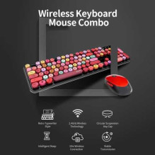 Mofii Wireless Keyboard and Mouse Combo Sweet Black Mofii Wireless Keyboard and Mouse Combo Sweet Black