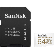 „Sandisk“ 64 GB „Max Endurance“ microSDXC UHS-III atmintis