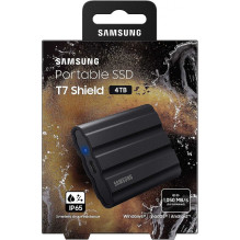 Išorinis standusis diskas „Samsung T7 Shield Black 4TB“ (MU-PE4T0S / EU) Išorinis standusis diskas „Samsung T7 Shield Black 4TB“ (MU-PE4T0S / EU)