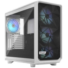 FRACTAL DESIGN Meshify 2 RGB White TG“ skaidraus atspalvio