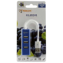 Sbox H-204 4 Ports Blueberry blue