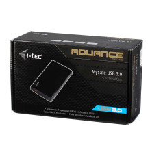 I-Tec External HDD Enclosure 3,5" USB 3.0 Black MYSAFE35U401 I-Tec External HDD Enclosure 3,5" USB 3.0 Black MYSAFE35U401