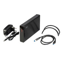 I-Tec External HDD Enclosure 3,5" USB 3.0 Black MYSAFE35U401 I-Tec External HDD Enclosure 3,5" USB 3.0 Black MYSAFE35U401