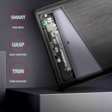 Axagon Screwless Row Box EE25-A6M