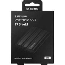 Samsung T7 Shield Black 2TB External MU-PE2T0S / EU