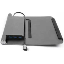 Acer Stand with HUB 5 in1 Type C - HDMI, USB Type C,3 x USB A Silver Acer Stand with HUB 5 in1 Type C - HDMI, USB Type C,3 x USB A Silver
